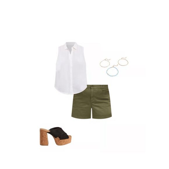 Torrid X-Band Platform chunky Heeled Sandal Size 9WW NWT - Picture 8 of 12